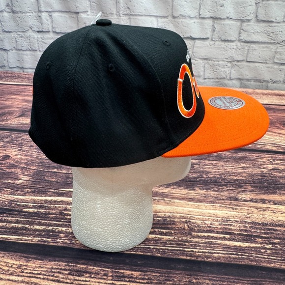 NEW‎ Baltimore Orioles Script Snapback Hat Mitchell Ness MLB Baseball Cap Bird - Picture 6 of 9